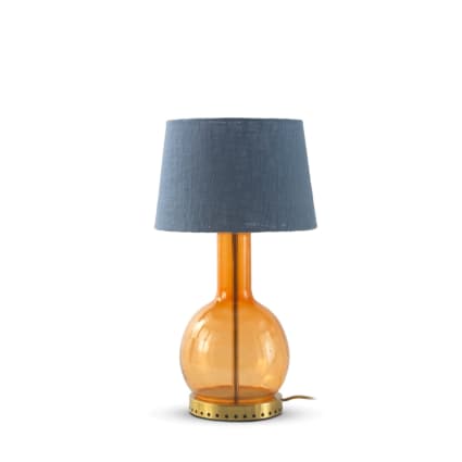 Lampe à Poser en Métal et Polyester Trivet Mini Noir - Kokoon Design