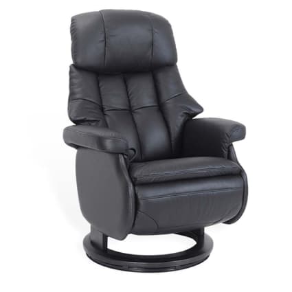 INTENSE DECO Fauteuil Relax Manuel Lasco Noir
