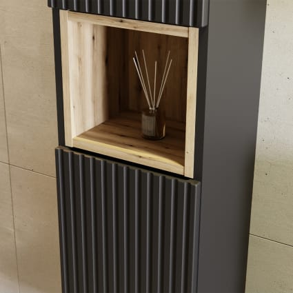 Armadietto Da Bagno A Terra Con 1 Anta Scomparto E Ripiano Mobiletto Da Stoccaggio Ripostiglio Da Bagno Con Sportello Di Design Vari Colori