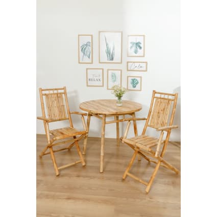 Set sedie in legno di bambú Maisons du Monde - Main Image