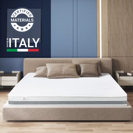 Materasso Matrimoniale King Size 210x210 Memory Altezza 20 cm