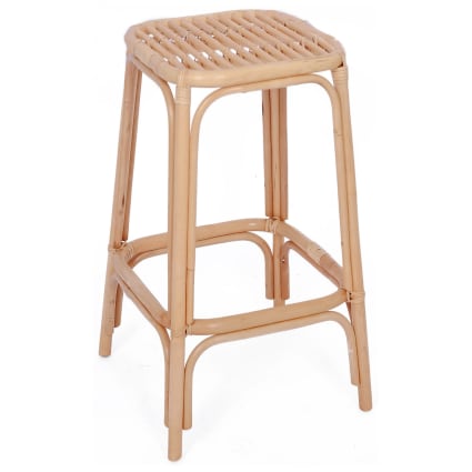 Set alti sgabelli in rattan Maisons du Monde