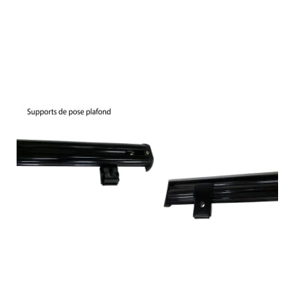 8 Pièces Supports Plafond Pour Tringle à Rideau, Fixation Adhésive Sans