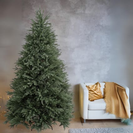 Albero di Natale verde artificiale cm 210h cropped-1