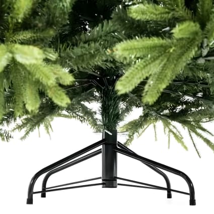 Albero di Natale verde artificiale cm 210h cropped-3