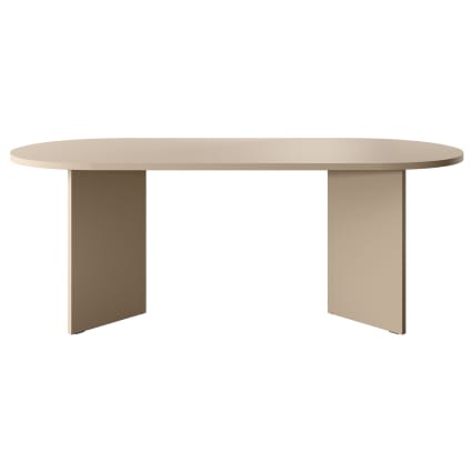 Table à manger couleur Cappuccino 90x204 cm Ovo | Maisons du Monde