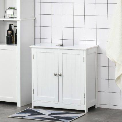 kleankin Mobile sottolavello, Armadietto Mobiletto per Bagno sotto