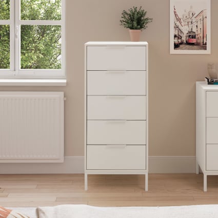 HAN Contur Cassettiera Modulare 5 Cassetti – Organizzatore Da Ufficio Per Formato B4, DIN A4, C4 – Impilabile E Collegabile, Made In Germany, Bianco 1505-12 - 4