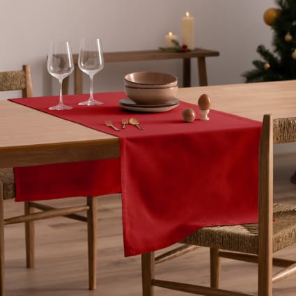 Unbekannt Sizo Pile® Chemin De Table En Non-tissé Violet Aubergine 25 M X 30 Cm