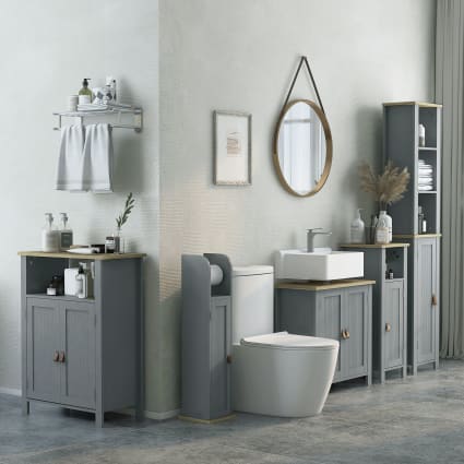 Meuble De Salle De Bain Suspendu Vasque Intégrée 90cm 2 Tiroirs Vert Olive Miroir Hudson 3701655804674
