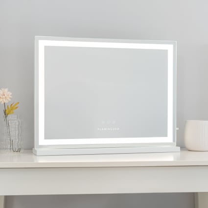 Miroir De Coiffeuse En Fer Forgé Avec Cadre Rayons De Soleil – 50 X 50 Cm – Design Solaire Rétro