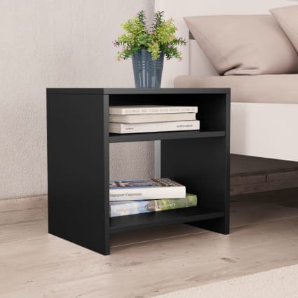 Tables de chevet 2 pcs Chêne fumé 40x35x50 cm - Table De Chevet - Meuble De Chambre - Commode