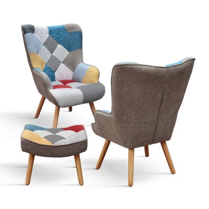 Poltroncina Imbottita In Cotone Con Personaggi – Made In Italy, Sfoderabile E Lavabile, Per Bambini