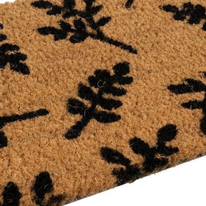 Paillasson D'intérieur Avec Motif Vache Des Highlands - Motif De Fleurs Mignonnes - Pour Entrée De La Maison - Tapis De Sol Antidérapant Pour Porche, Entrée, Extérieur - Facile à Nettoyer