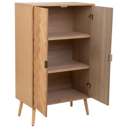 Armadio in legno con porte, 76x42x125, marrone Maisons du Monde