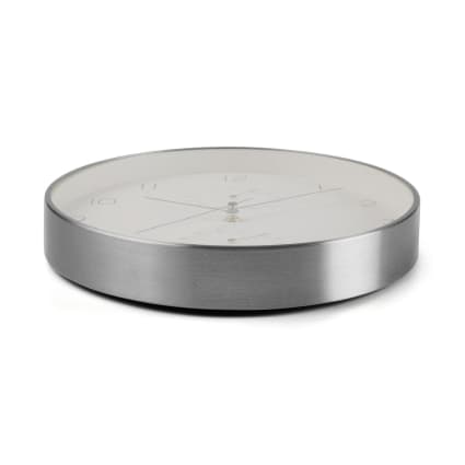Quadrante In Alluminio Per Orologi Da Parete Fai-da-te, 243 Mm, Color Argento, Con Numeri Chiari E Pellicola Protettiva