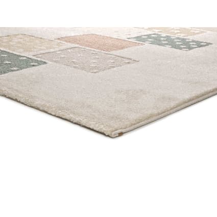 Alfombra De Juegos Bebe Paco Home Alfombra Infantil, Alfombra Habitación Infantil Con Motivos De Estrellas, Luna Y Cuadros, Tamaño:120x160 Cm, Color:Gris 2 Alfombra Bebe Juegos