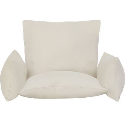 Poltrona sospesa boho-chic capacità 160kg beige Alison Maisons