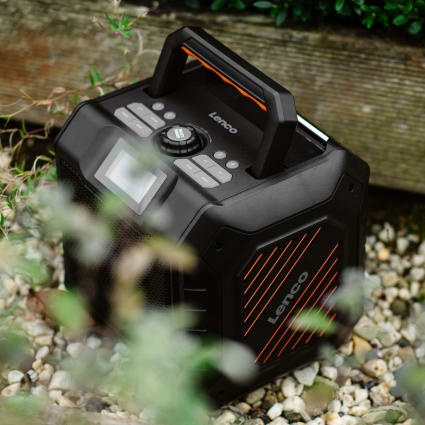 Radio Portable DAB+/FM Rechargeable - Bluetooth, écran Couleur 2,4", émetteur FM