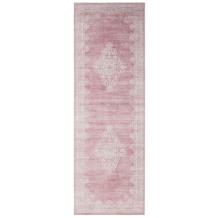 Läufer rosa 80x240 Laury