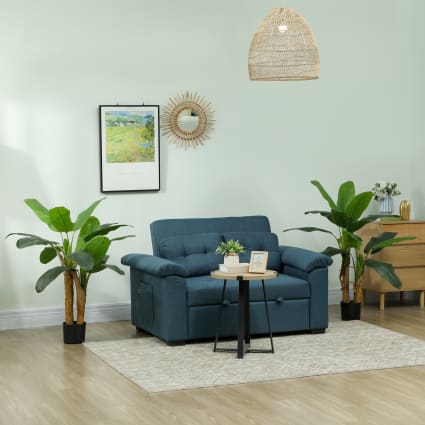 Plante Artificielle Bananier 160 Cm HOMCOM - Fausse Plante Avec Pot, Sans Entretien, Pour Salon, Bureau