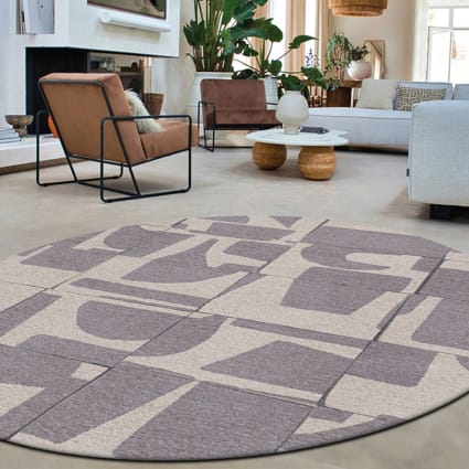 Tapis de salon tissé (160 x 230 cm) Ezio Beige - Tapis