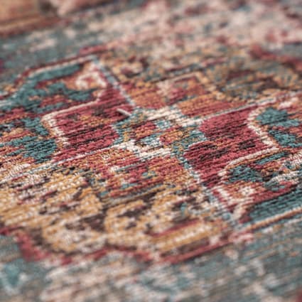 Alfombra de poliéster multicolor, 170x240 cm-Kasak cropped-6