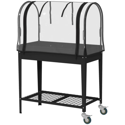 Housse De Protection Imperméable Pour Mini Serre Et Potager Surélevé - Neuf, Dimensions 180x90x90 Cm