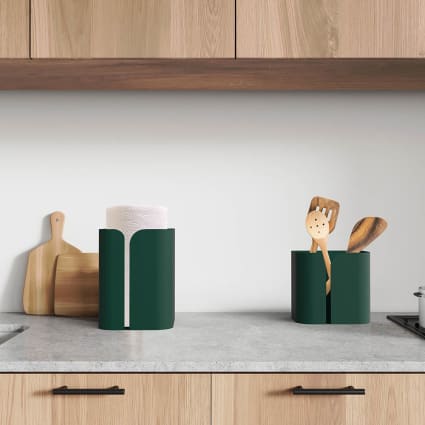 Porte-Rouleau Essuie-Tout D.O.M. Bois D'Olivier Design Naturel Et Élégant