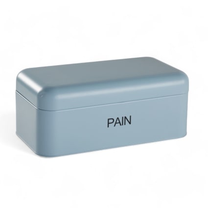 Boite Biscuit Metal Bleu