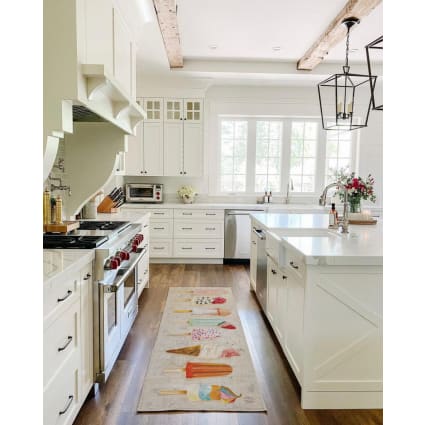 Küchenteppich mit Eiscreme-Print Kitchen rug