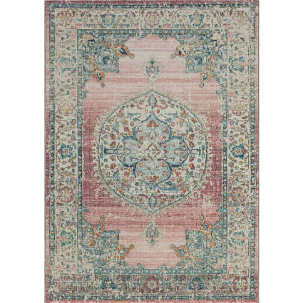 Tapis moderne intérieur extérieur, rose, 160 x 230 cm Palma | Maisons du Monde