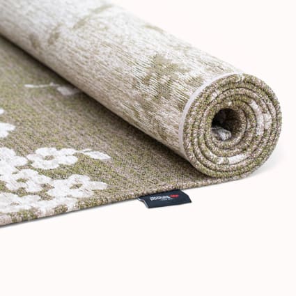 SZLYZM Tapis Salon Sakura - Moquette Decoration Chambre Poils Ras - Rectangulaire Doux Antiderapant Tapis De Sol Motif Fleur Rose Japonais Pour Intérieur, Salle A Manger, Grande 80x150 Cm