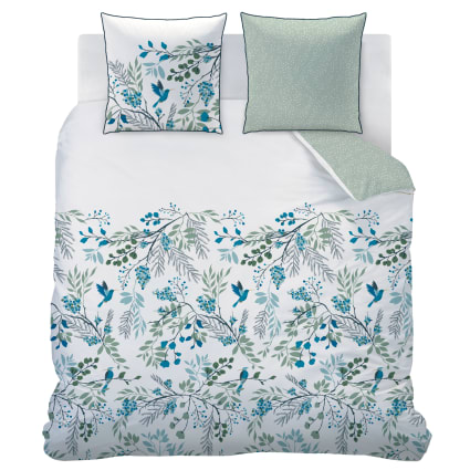 Literie Confortable Lavable Machine Parure De Lit 2 Personnes MATT & ROSE Paradis - 100% Coton OEKO-TEX - Housse 240x220cm Parure Lit 240x260