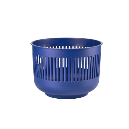 Panier à linge bleu indigo 40cm