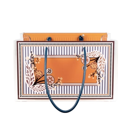 Aufbewahrungsbehlter aus Acrylkristall, orange/mehrfarbig, L41 cm  Charlotte | Maisons du Monde