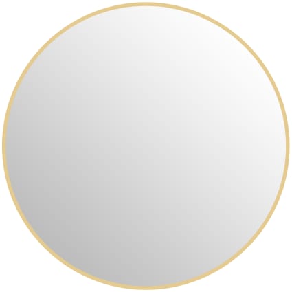 Homcom - Miroir salle de bain rond diamètre 70 cm 
