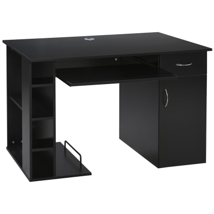 Test : bureau informatique multimédia HOMCOM avec multi-rangements
