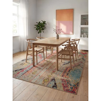 Teppich türkis 240x340 Casa