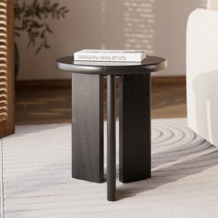 Table Basse Moderne En Fil De Métal Noir Avec Plateau Rond U2013 Table D'Appoint Pour Salon Table Basse Moderne En Fil De Métal Noir Avec Plateau Rond U2013 Table D'Appoint Pour Salon