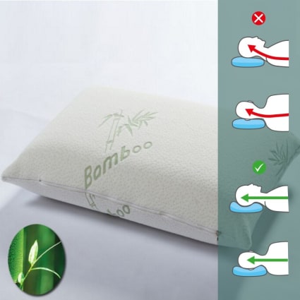 Oreiller Antibactérien Naturel Fibre De Bambou Oreiller De