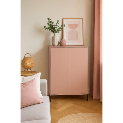 Organizzatore Da Parete Con Tasche: Fenicottero Rosa E Verde Per Cucina E Cameretta - 2