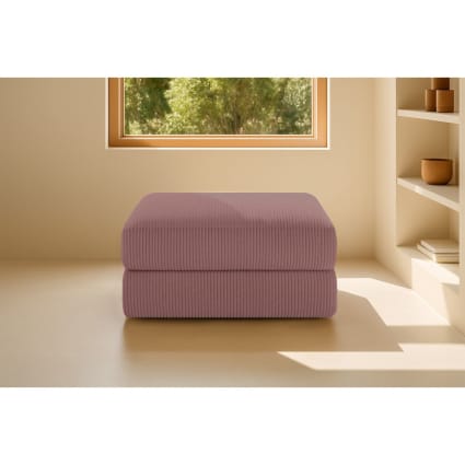 Pouf GENERIQUE Ravello L Pouf Pliant Avec Boutons