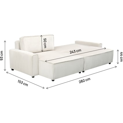 Canapé d'angle convertible 3 places en velours vert anglais sweeek - Mr