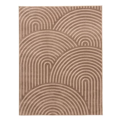 Tapis Salon 90x150 Cm Motif Patchwork Ours/feuilles 3D - Flanelle Douce, Antidérapant TPR - Lavable En Machine - Pour Salon, Chambre, Bureau
