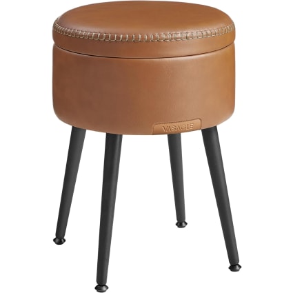 Pouf Contenitore Pouf Con Piedini In Metallo Cassapanca Pouf