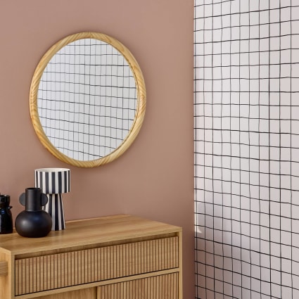 Specchio Da Pavimento Girevole Su Ruote – Cornice In Legno Di Pino 165x56 Cm – AISUNDY - 3