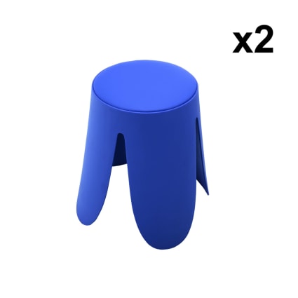 Scatola Porta Gioielli In Similpelle Blu – Per Collane E Perle Grandi, 190x195x38 Mm - 2