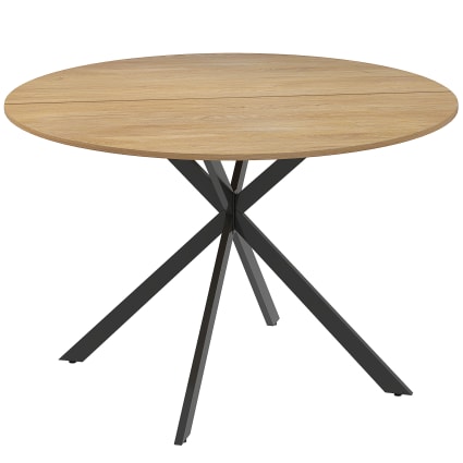 Table De Cuisine Haute Ronde Beige - 2 Plateaux - 107 Cm Hauteur - Occasion à Assembler