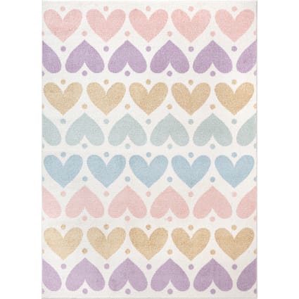 Tapis enfant rond rose pastel – Love Mama Tapis enfant rond rose pastel – Love Mama